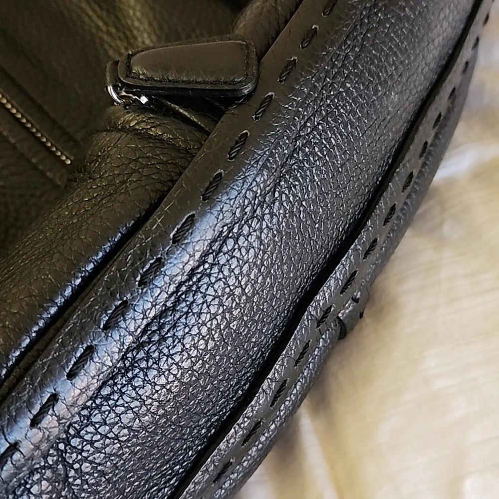 Brighton Leather Backback purse Black